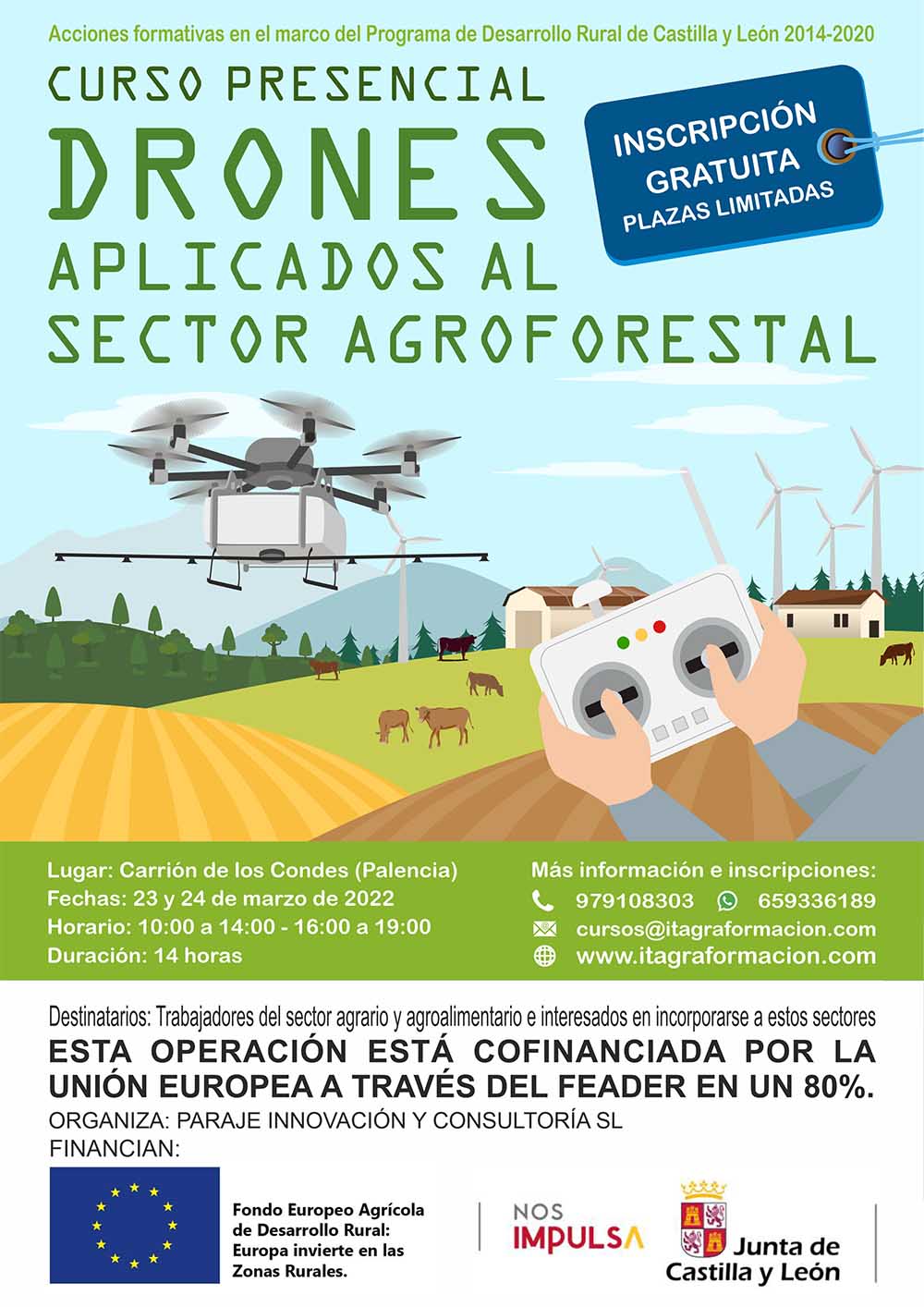 DRONES APLICADOS AL SECTOR AGROFORESTAL